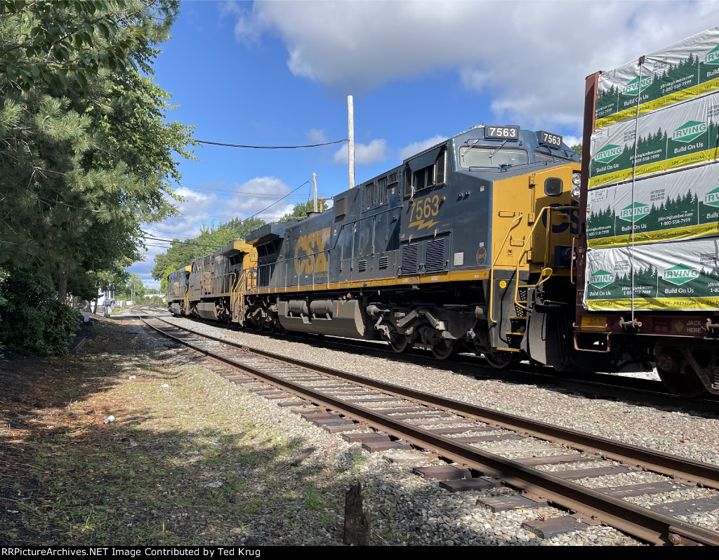 CSX 485, 413 & 7563